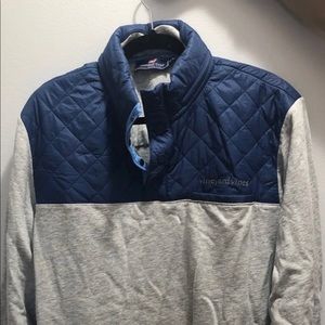 VINEYARD vines pullover zip up